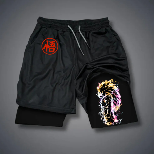 Unisex Casual Anime Streetwear Shorts