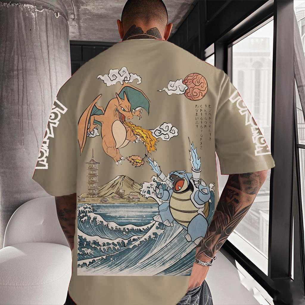 Unisex Tee Anime Inspired Vintage T-Shirt