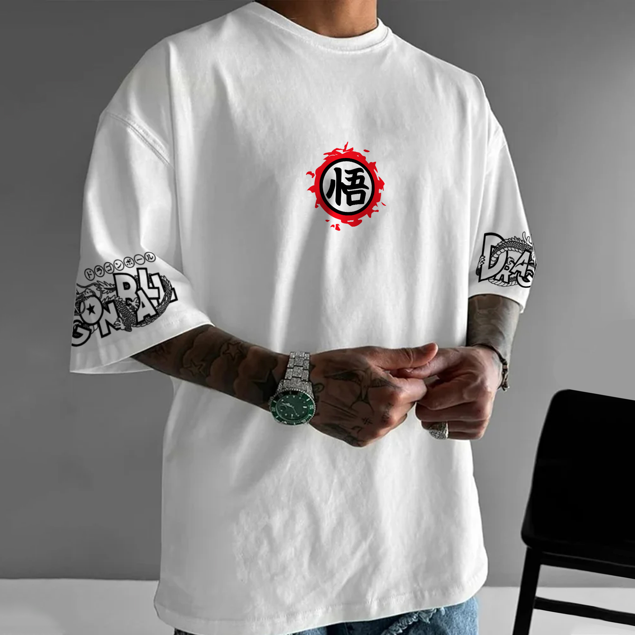Unisex Anime Inspired Vintage T-Shirt