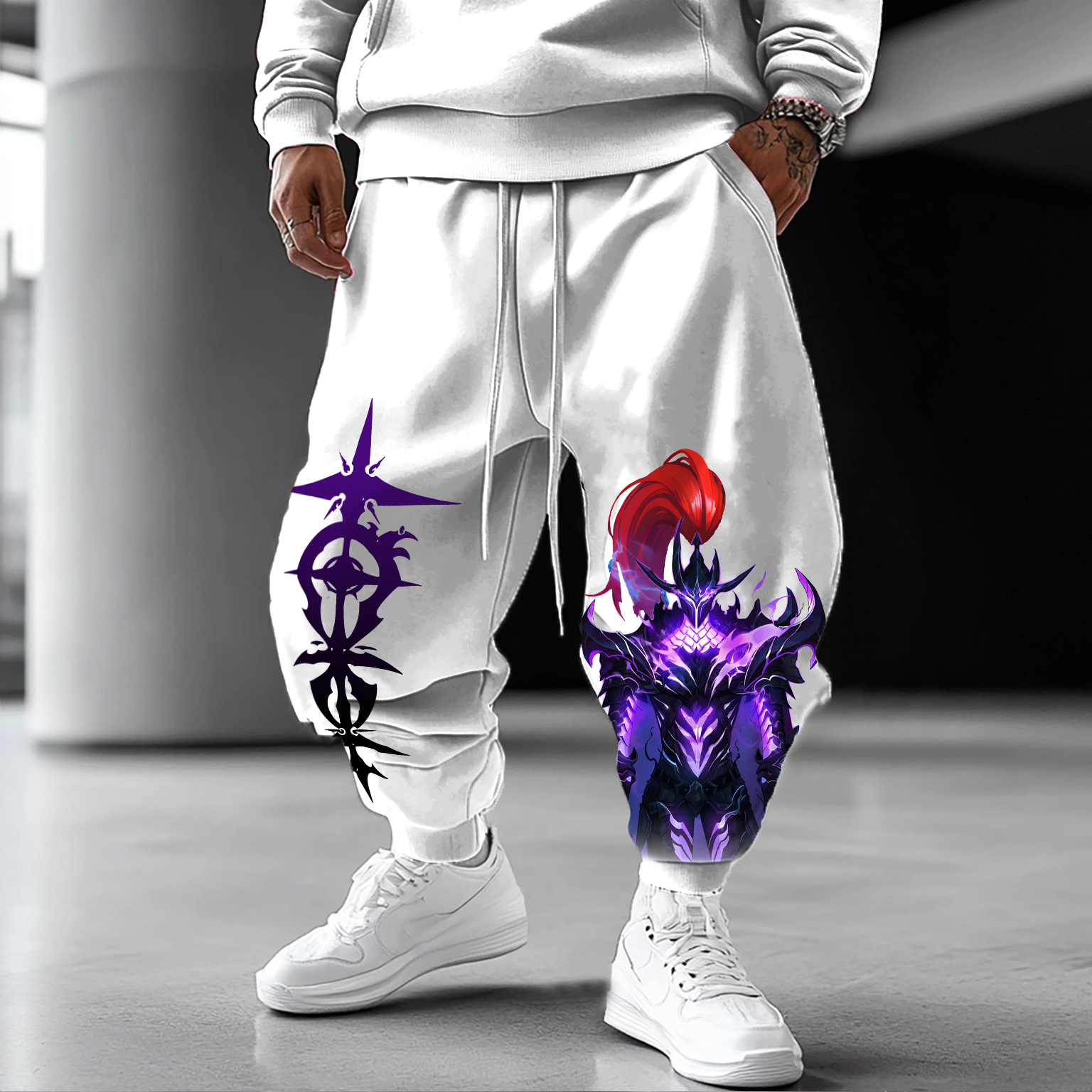 Unisex Casual Anime Streetwear Pants-comicclothing