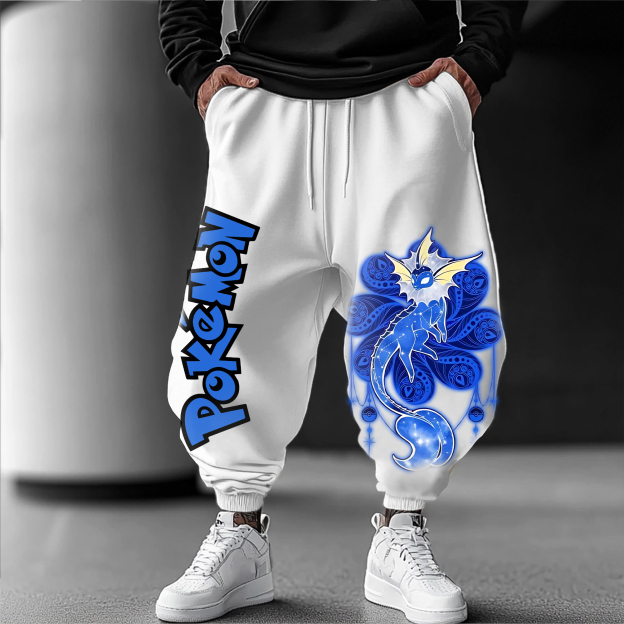 Unisex Casual Anime Streetwear Pants