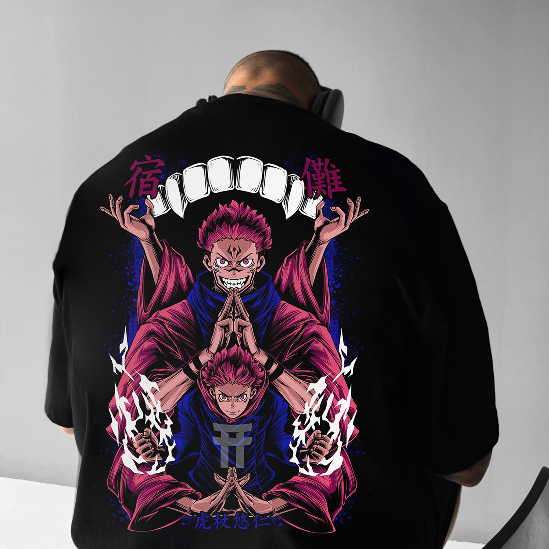 Unisex Casual Anime Print T-shirt T-shirt