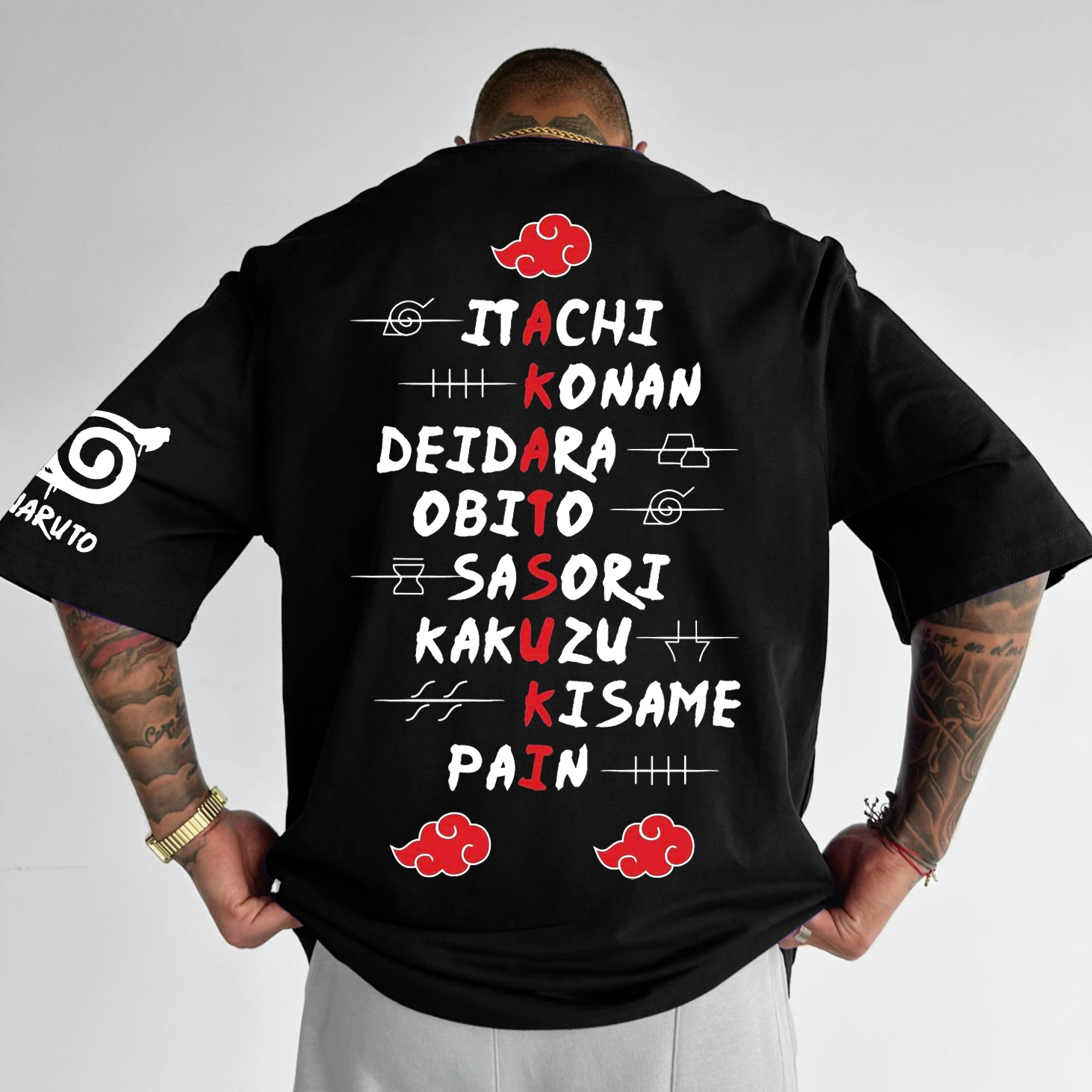 Oversize Anime T-Shirt-comicclothing