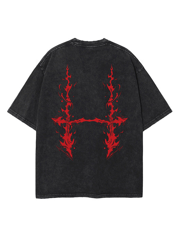 VINTAGE TEE丨Choso Vintage Oversize Tee - JJK