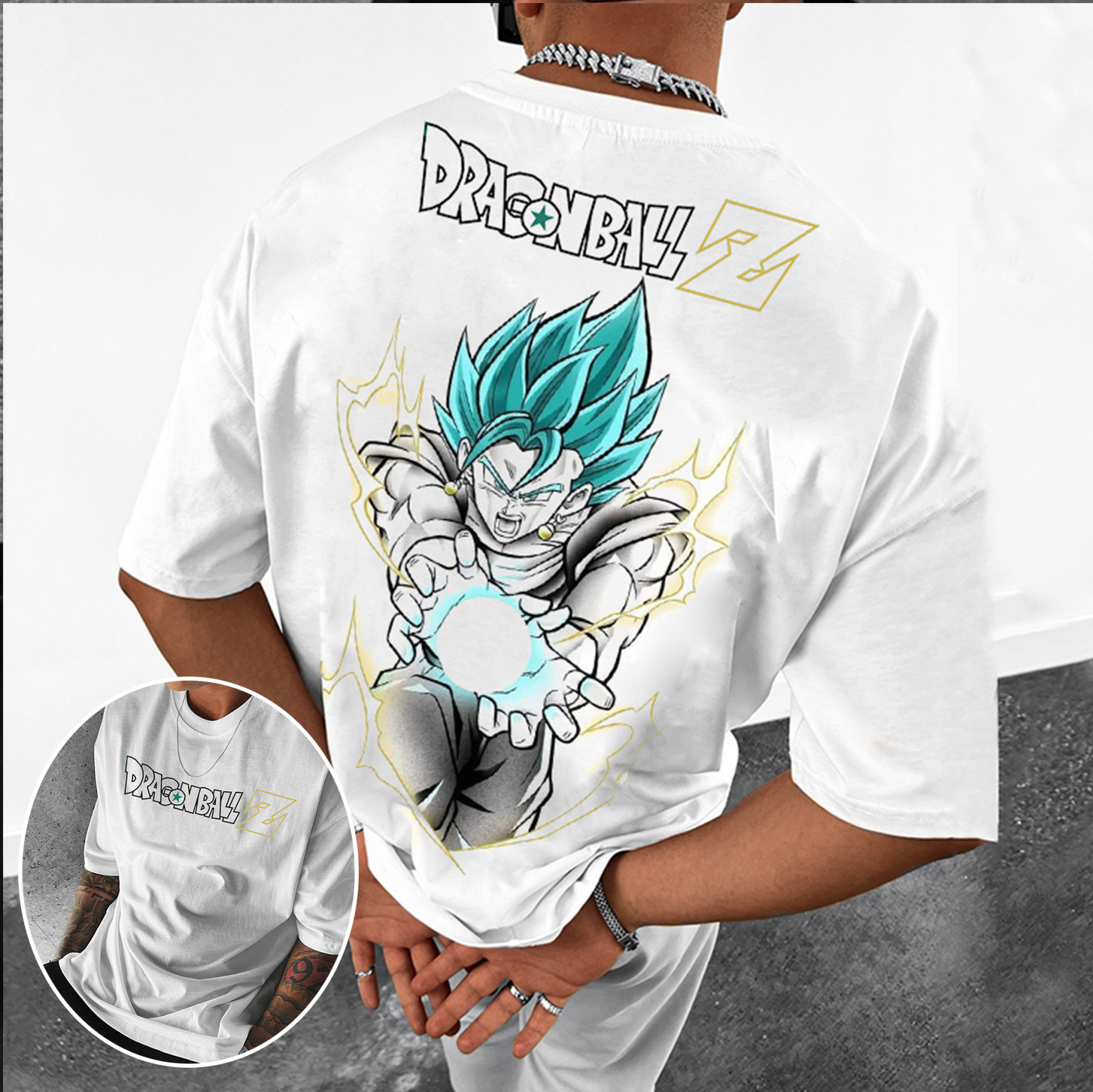 Animation Letter Design Casual T-shirt