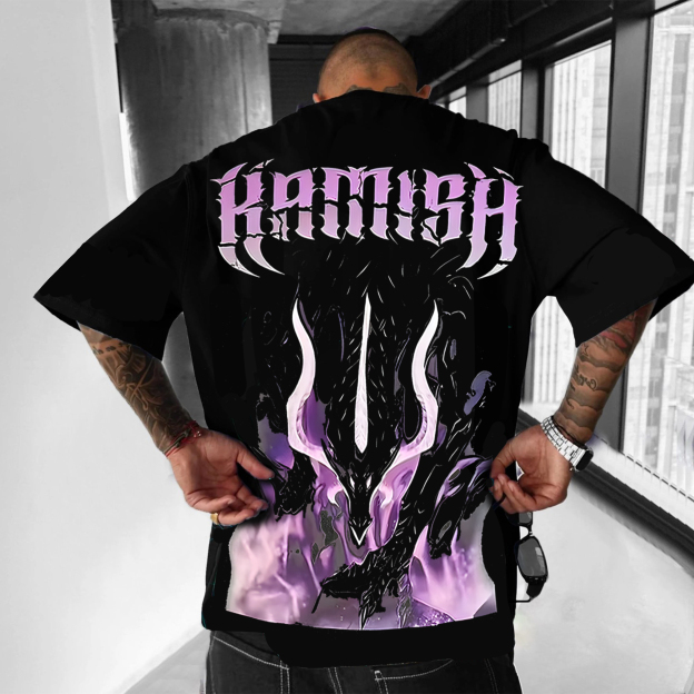 Unisex Anime Inspired Vintage T-Shirt