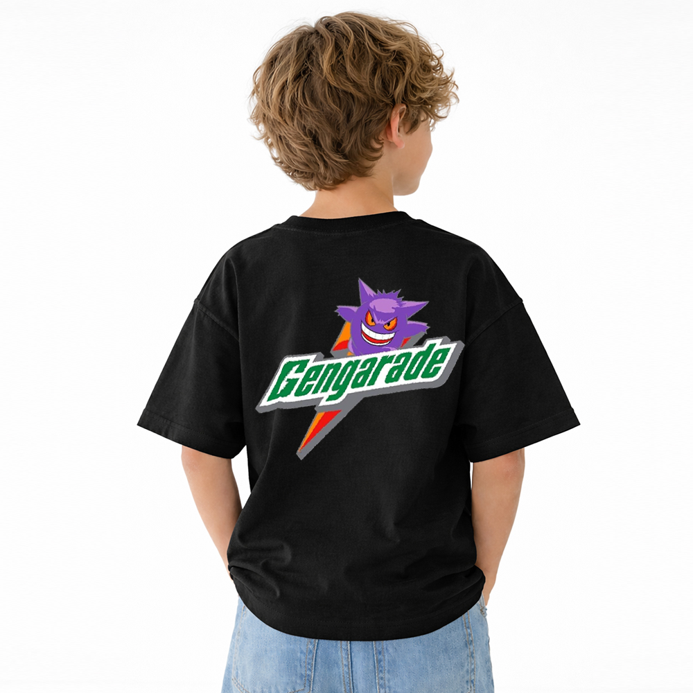 Pokémon Anime Graphic T-Shirt for Kids Cartoon Print Cotton Tee