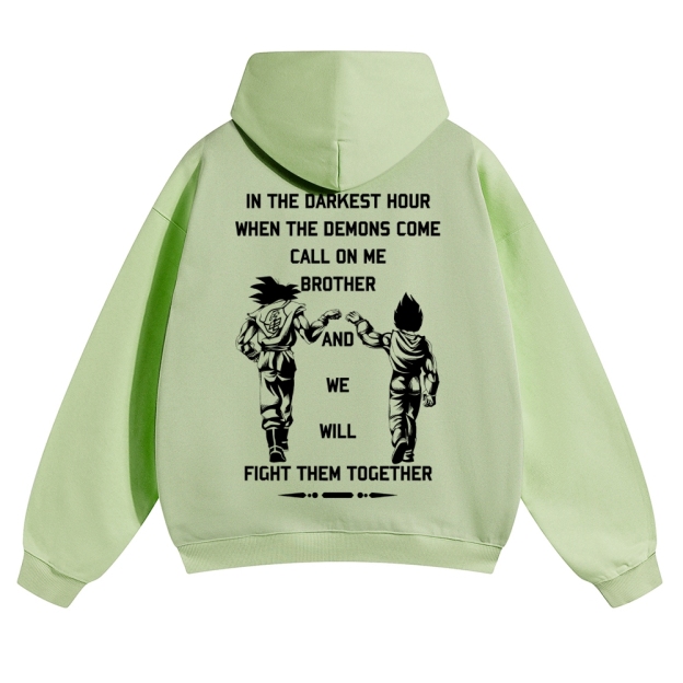 Unisex Anime Graphic Streetwear Vintage Hoodie