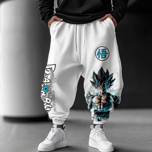 Unisex Oversized Anime Casual Harem Pants