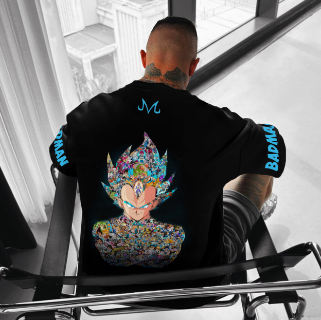 Unisex Anime Inspired Graphic Streetwear Vintage T-shirt