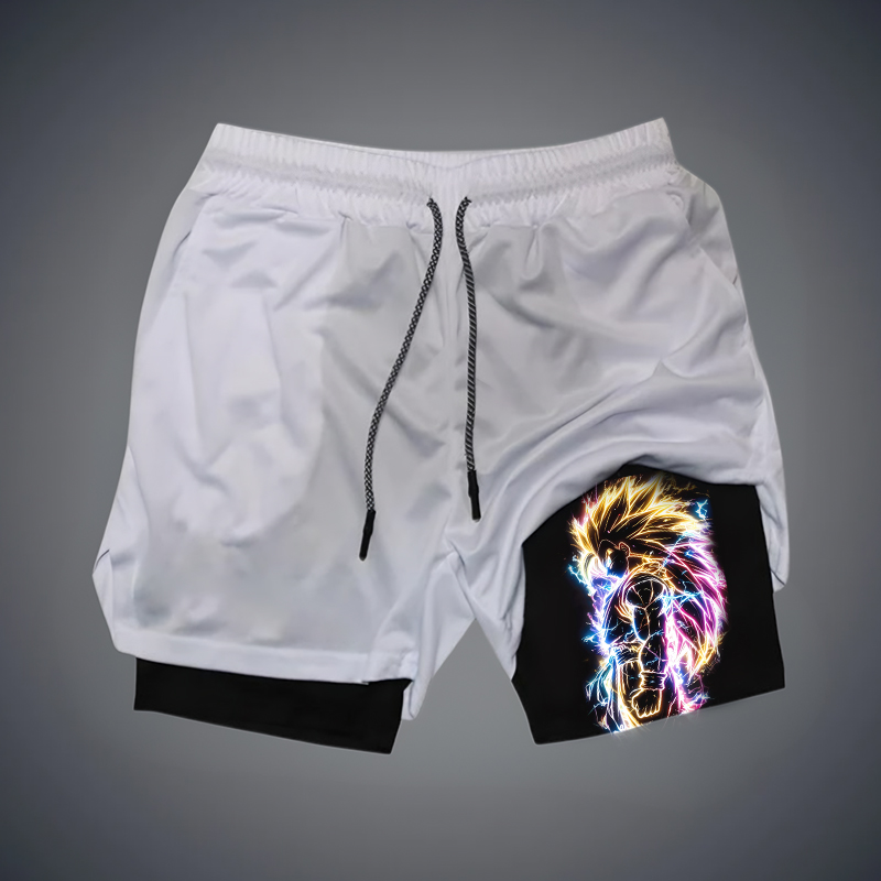 Unisex Casual Anime GOKU Gym Shorts