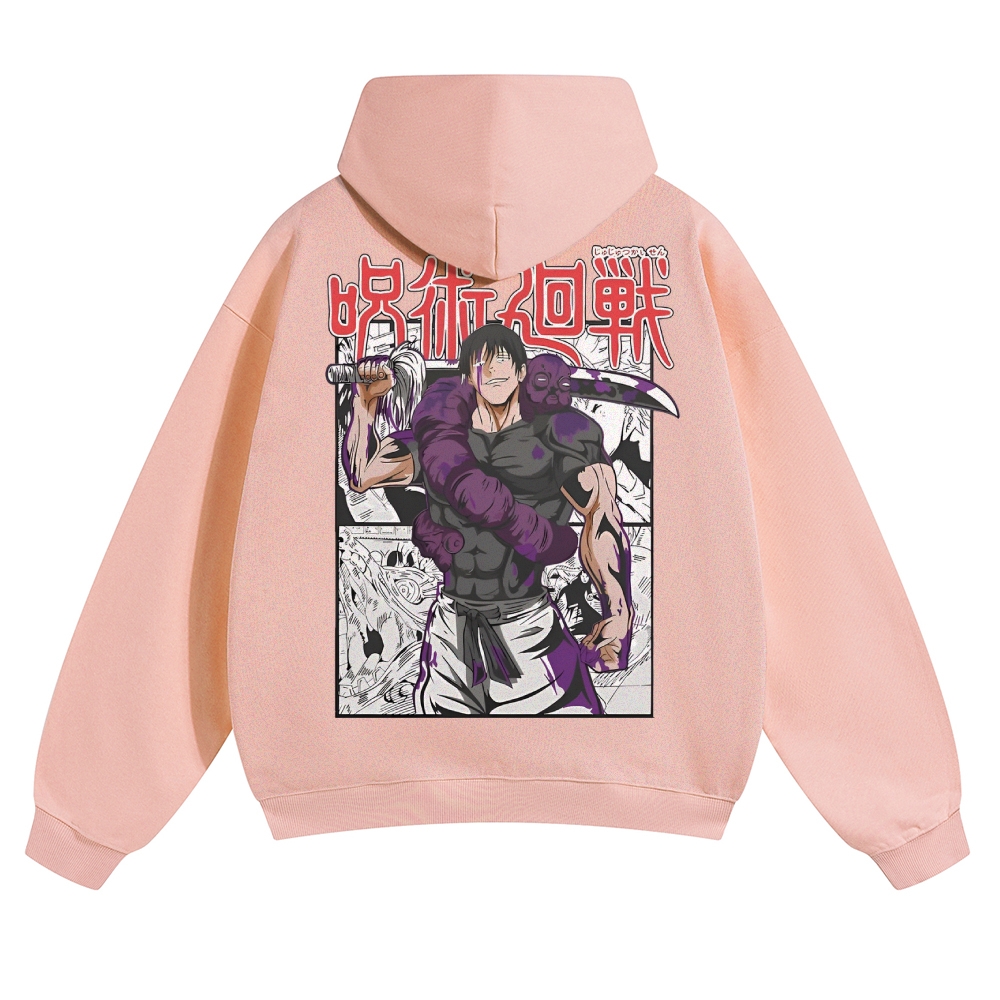 Unisex Casual Anime Print Hoodie