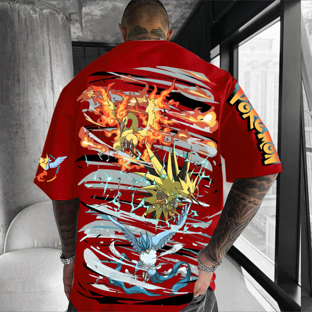 Unisex Anime Inspired Vintage T-Shirt