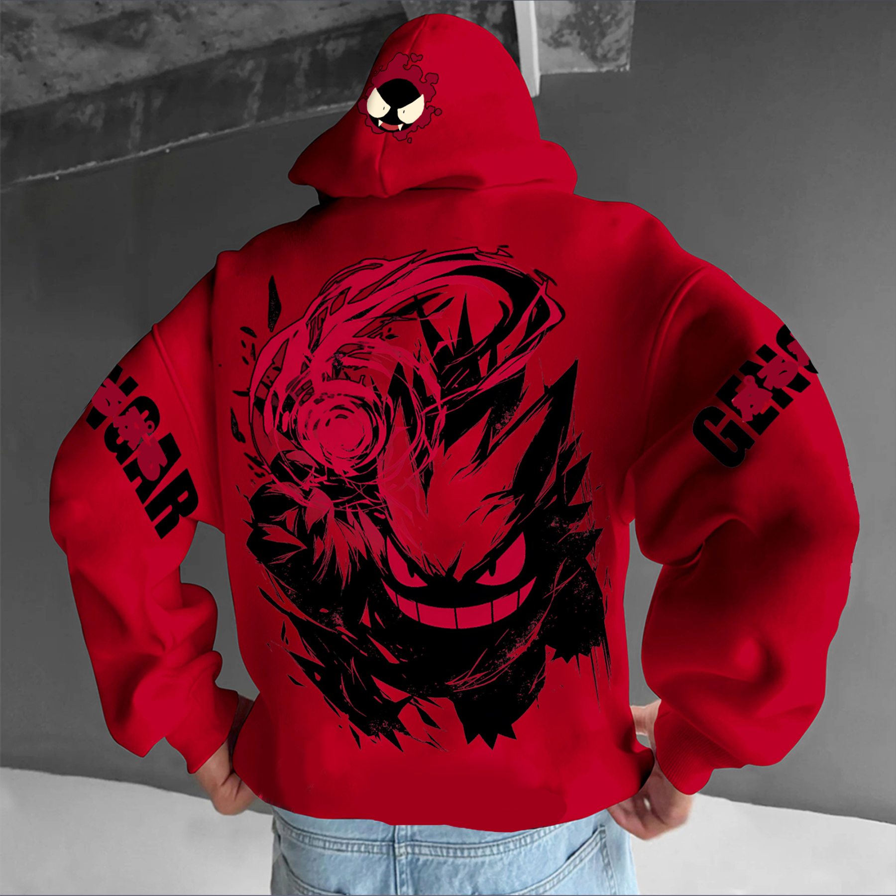 Unisex Anime Graphic Streetwear Vintage Hoodie