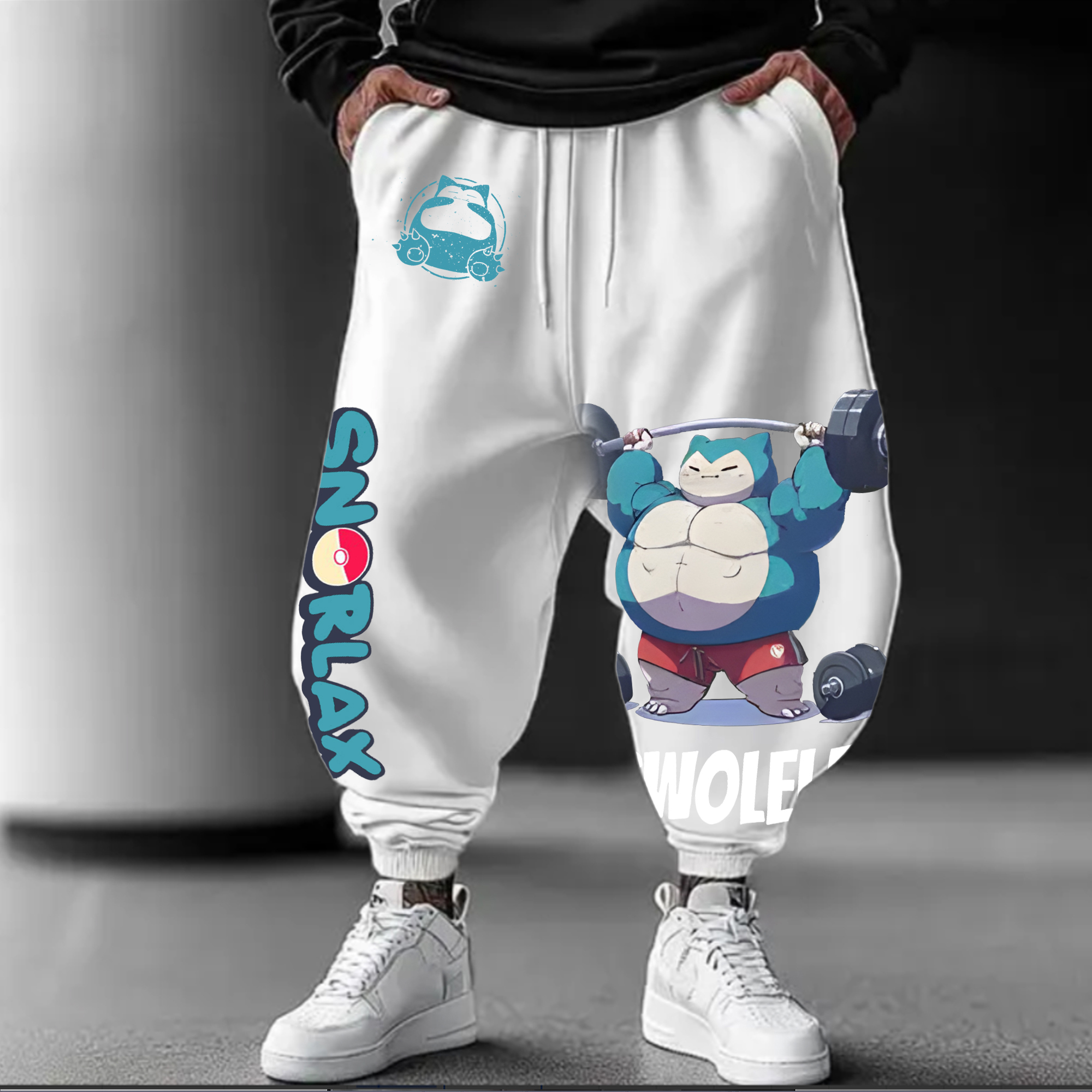 Unisex Casual Anime Streetwear Pants