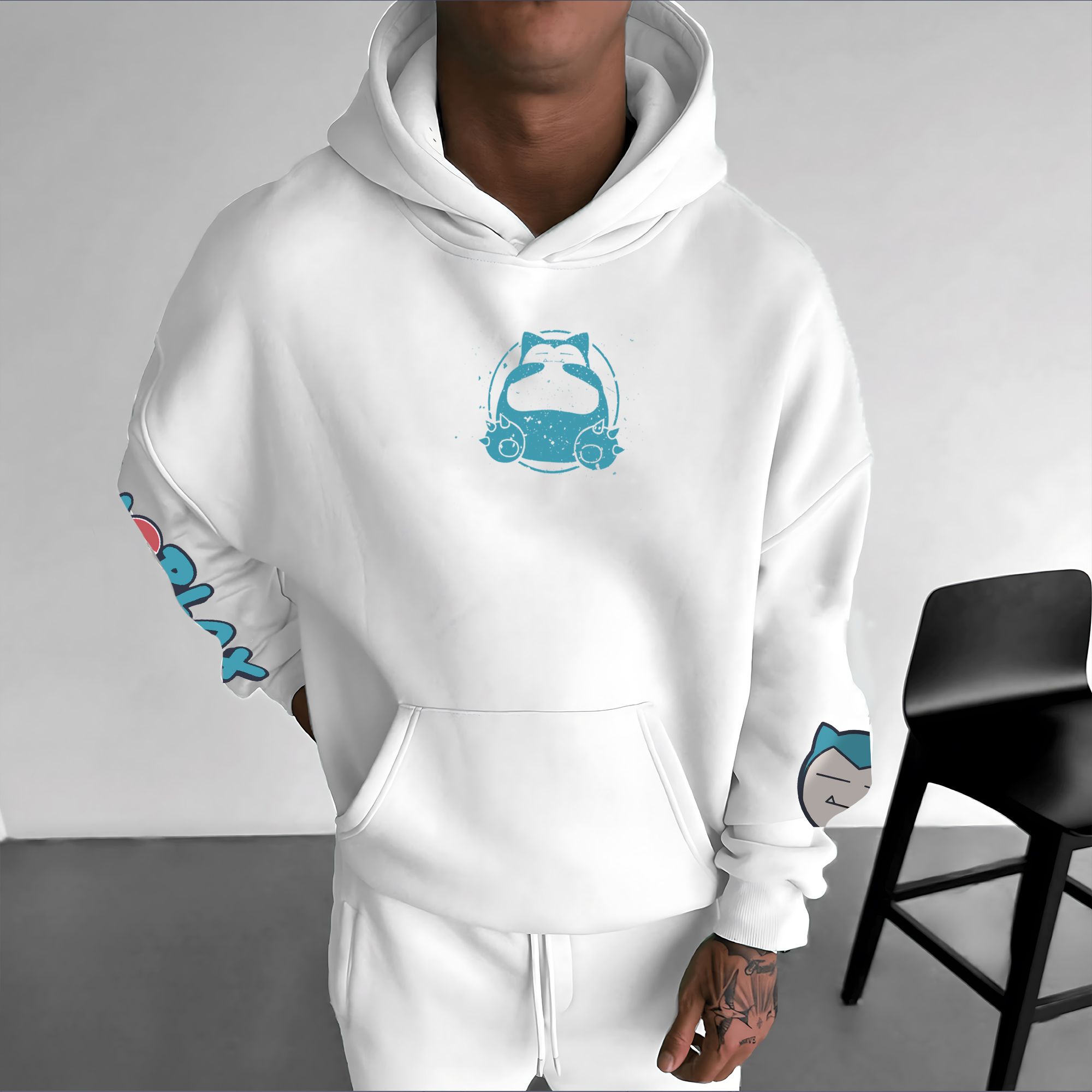 Unisex Anime Graphic Streetwear Vintage Hoodie