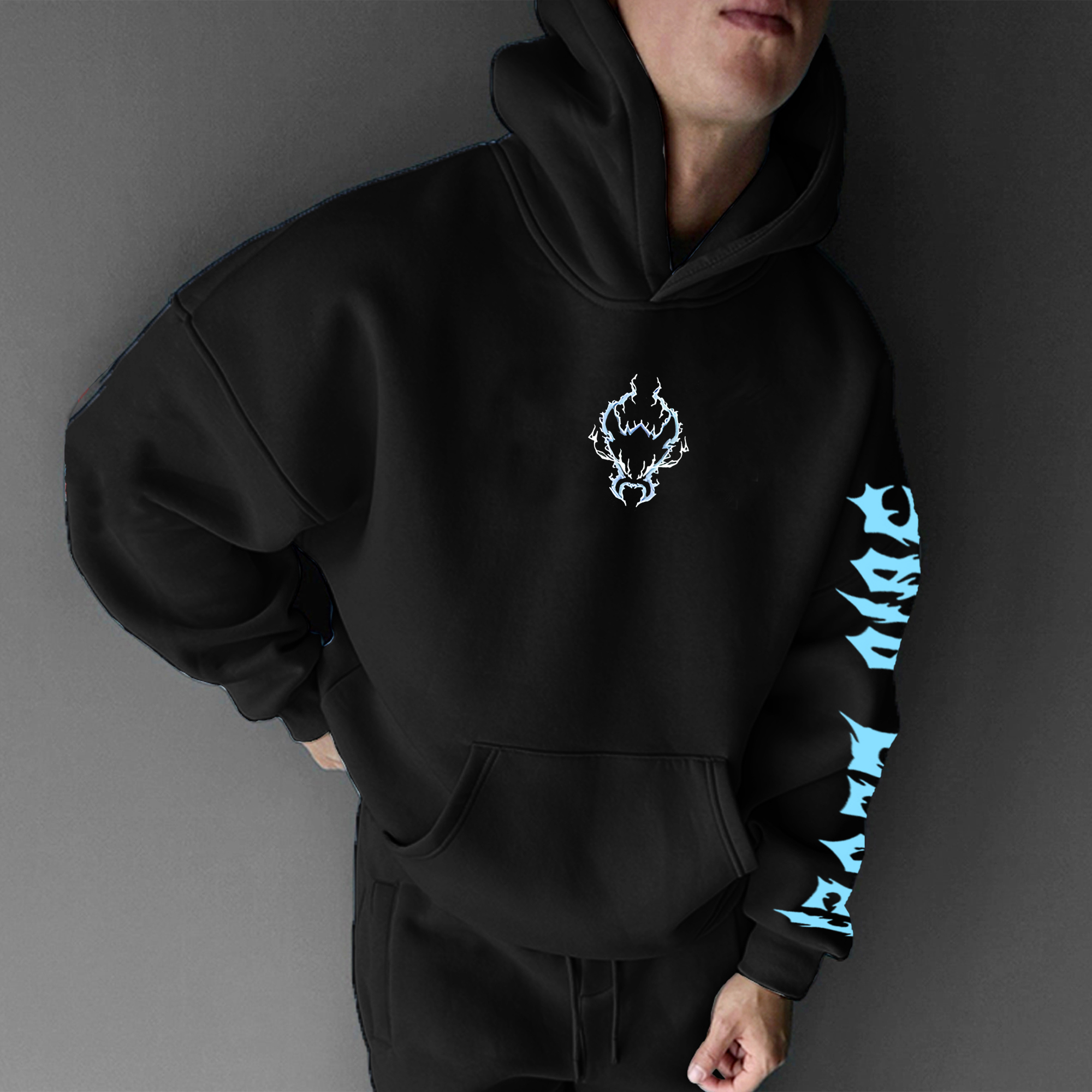 Unisex Anime Graphic Streetwear Vintage Hoodie