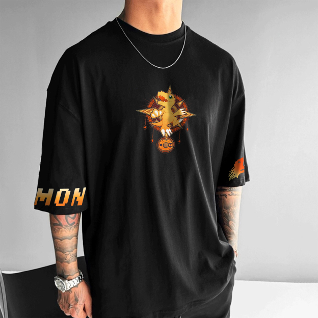 Unisex  "Digimon" Anime Inspired Vintage T-Shirt