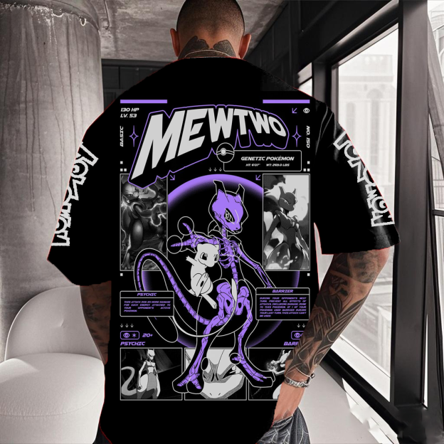 Unisex Tee Anime Inspired Vintage T-Shirt