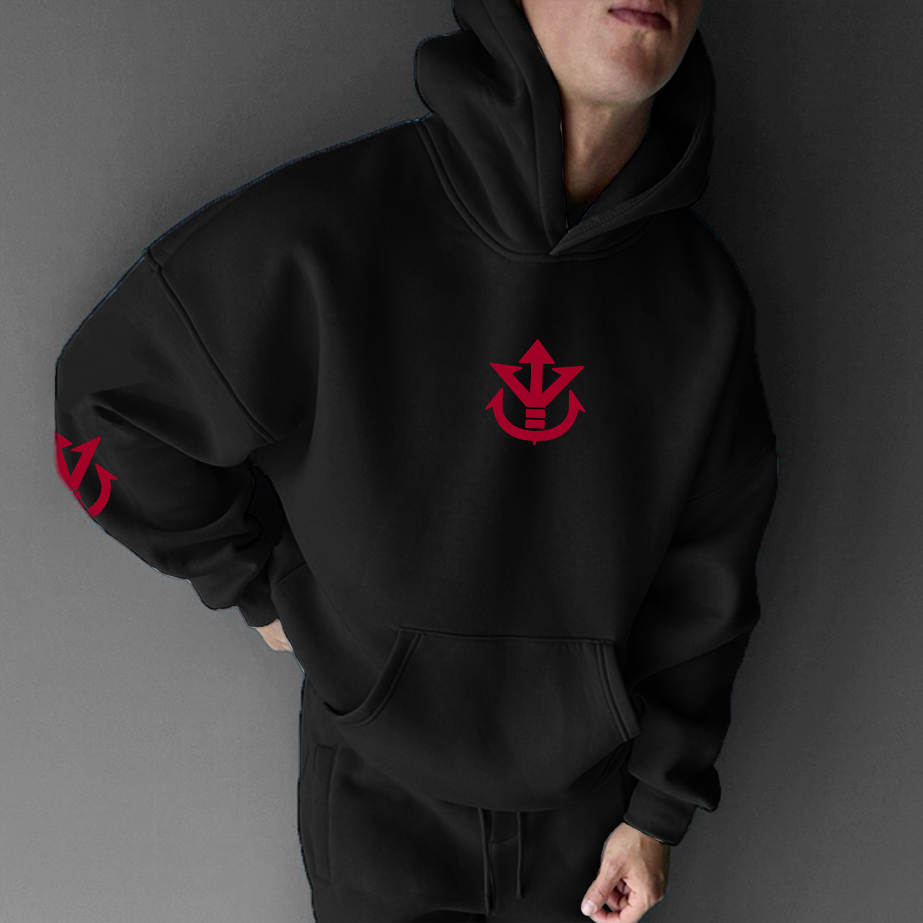 Unisex Anime Graphic Streetwear Vintage Hoodie