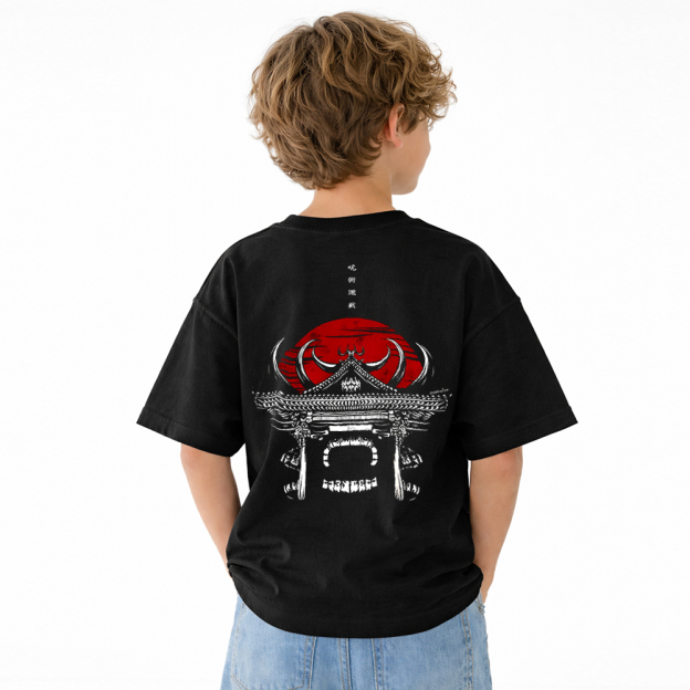 Jujutsu Kaisen Anime Graphic T-Shirt for Kids Cartoon Print Cotton Tee