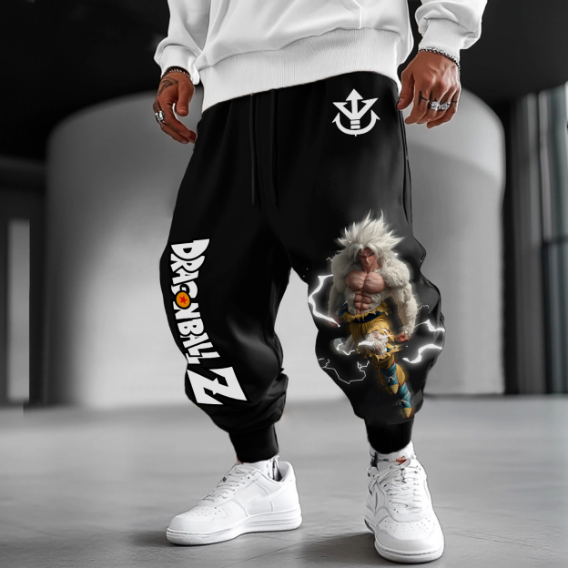 Unisex Anime Printed Gift Oversized Harem Pants