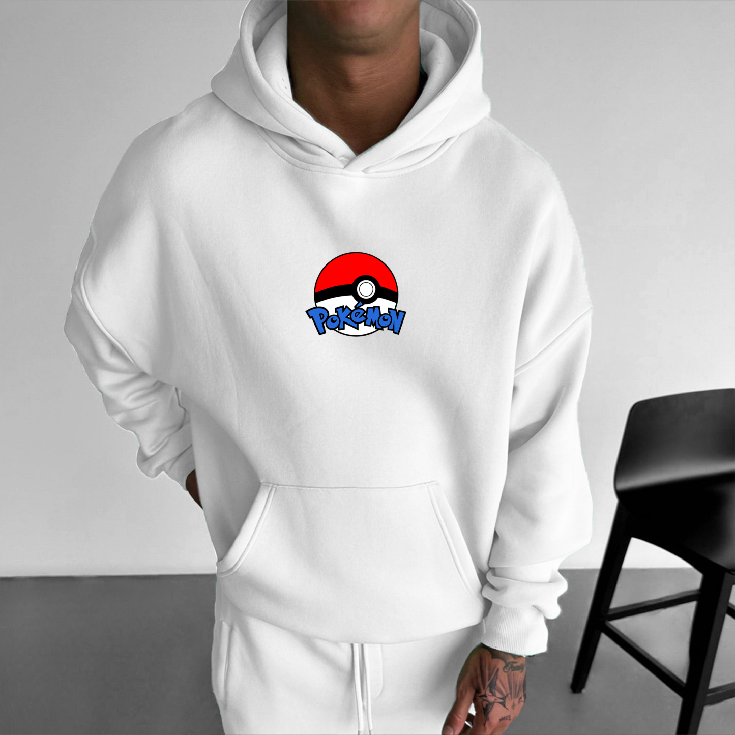 Unisex Anime Graphic Streetwear Vintage Hoodie