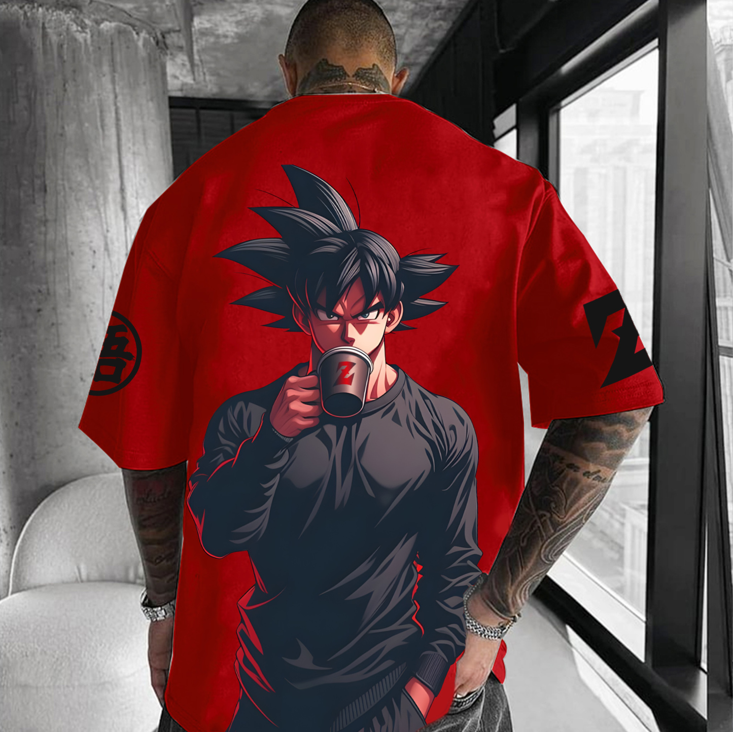 Unisex Anime Inspired Vintage T-Shirt