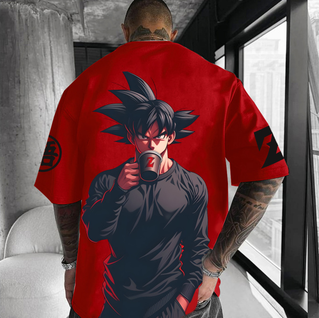 Unisex Anime Inspired Vintage T-Shirt