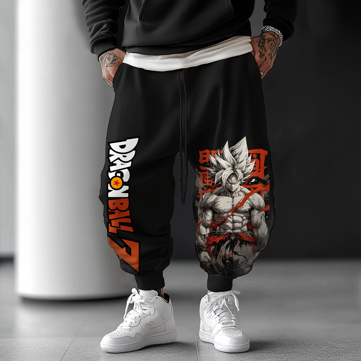 Unisex Casual Anime Streetwear Pants