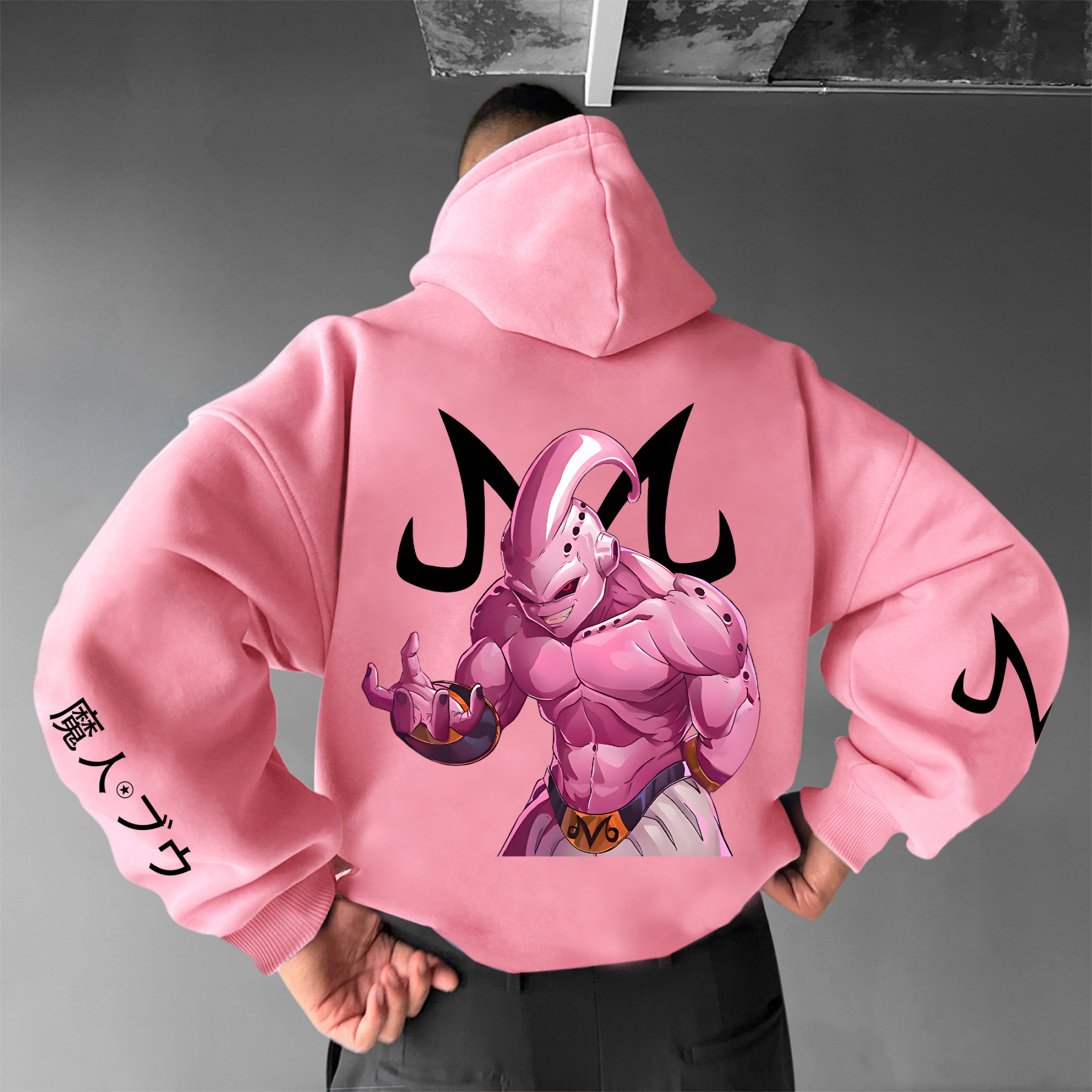 Unisex Anime Graphic Streetwear Vintage Hoodie