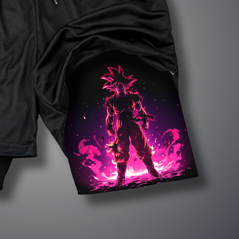 Unisex Casual Anime GOKU Gym Shorts