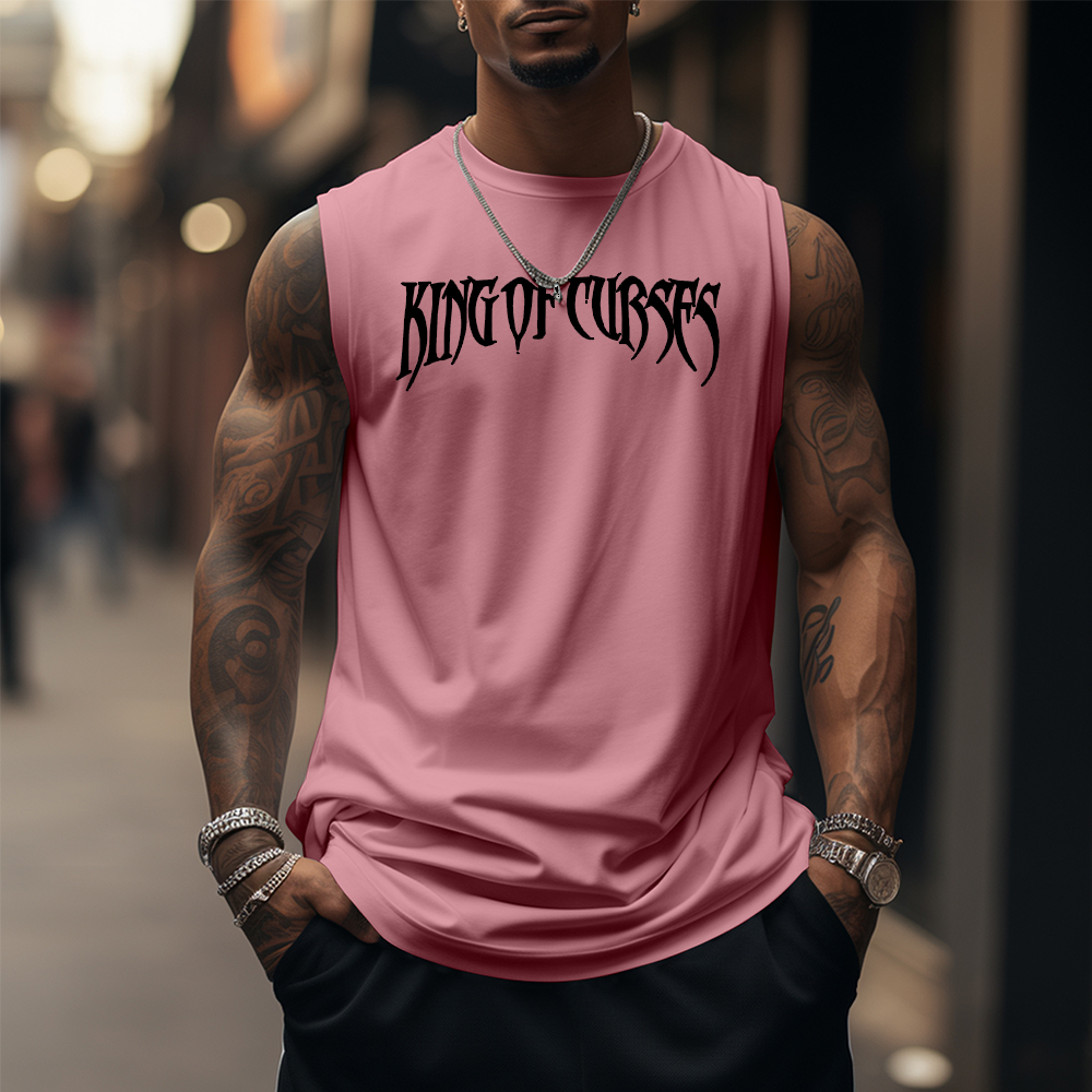 Casual Spells Fight Back Fitness Tank Top-comicclothing