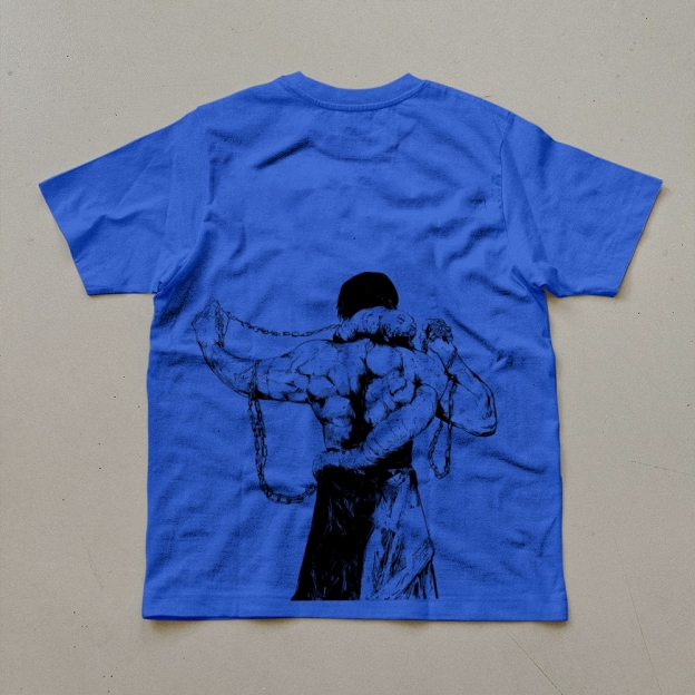 Unisex Oversized Anime Print T-Shirt