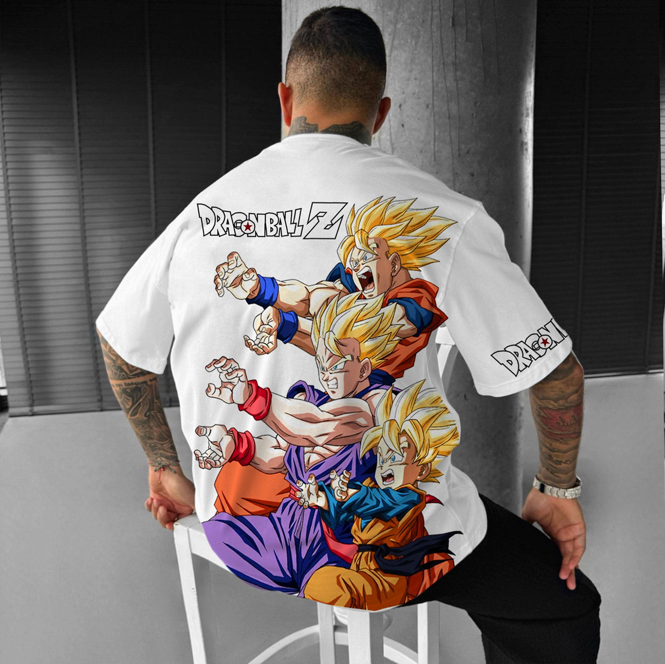 Unisex Anime Inspired Graphic Streetwear Vintage T-shirt