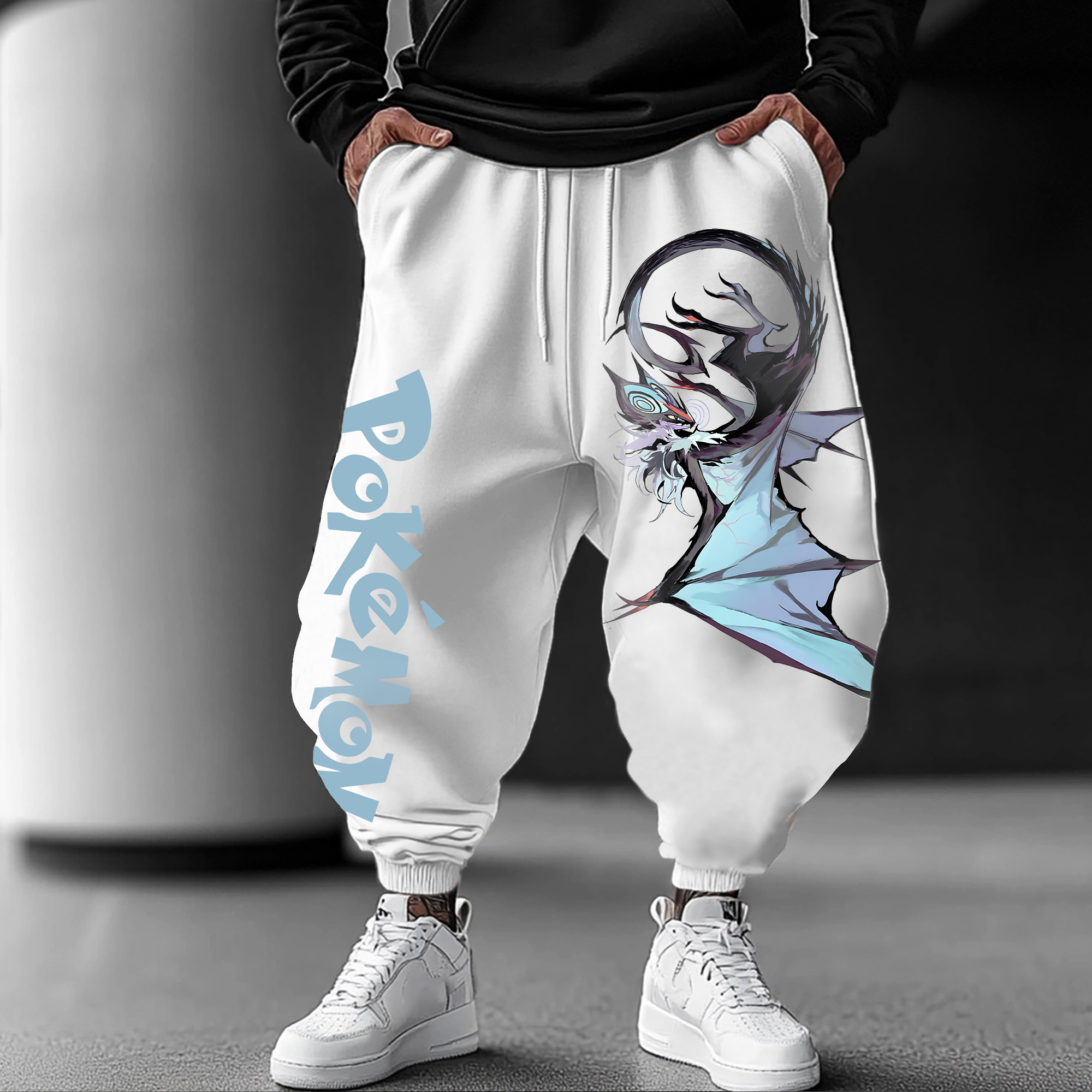 Unisex  “Pokémon” Casual Anime Streetwear Pants