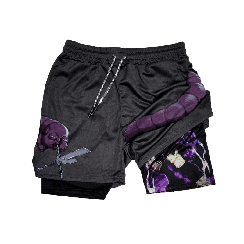 Anime Gym Performance Shorts