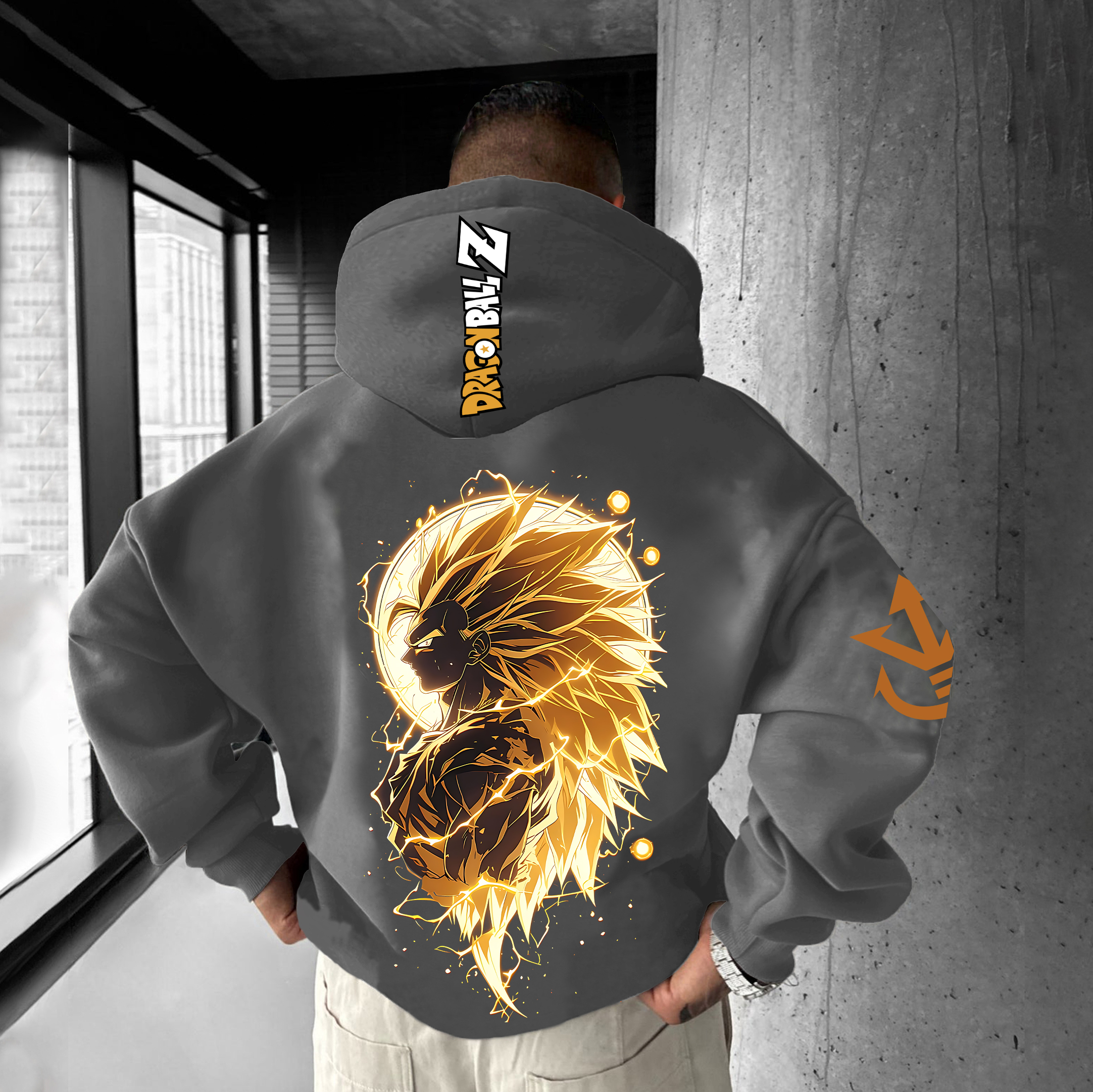Unisex Anime Graphic Streetwear Vintage Hoodie