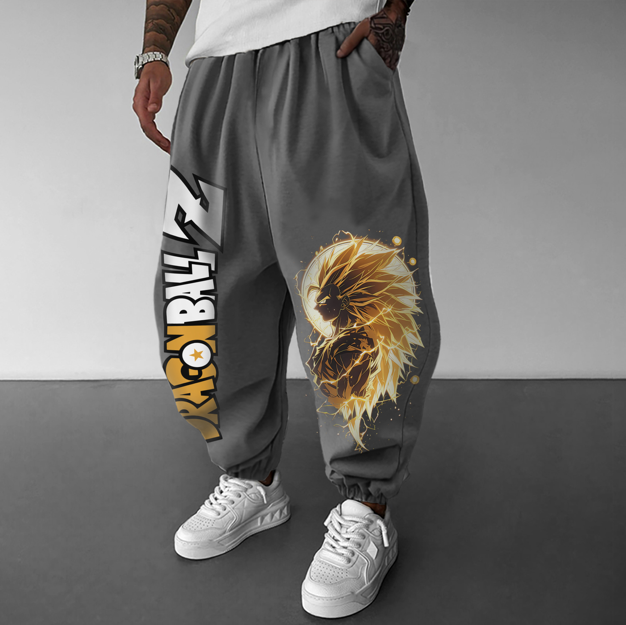 Unisex Casual Anime Streetwear Pants