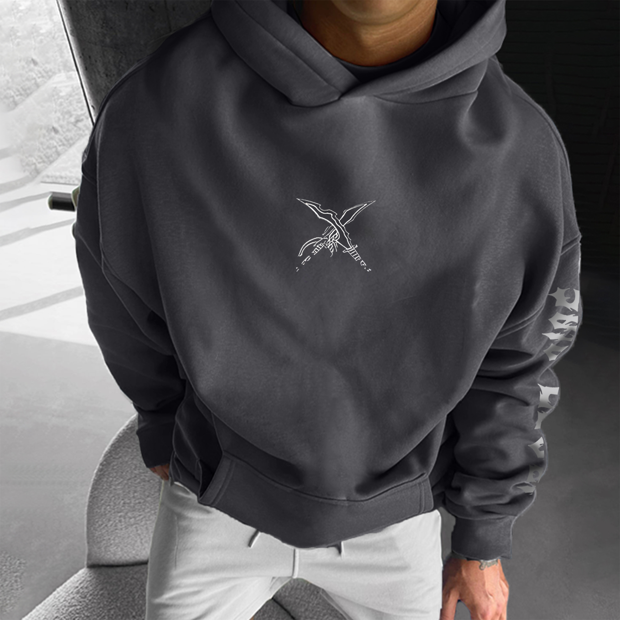 Unisex Anime Graphic Streetwear Vintage Hoodie