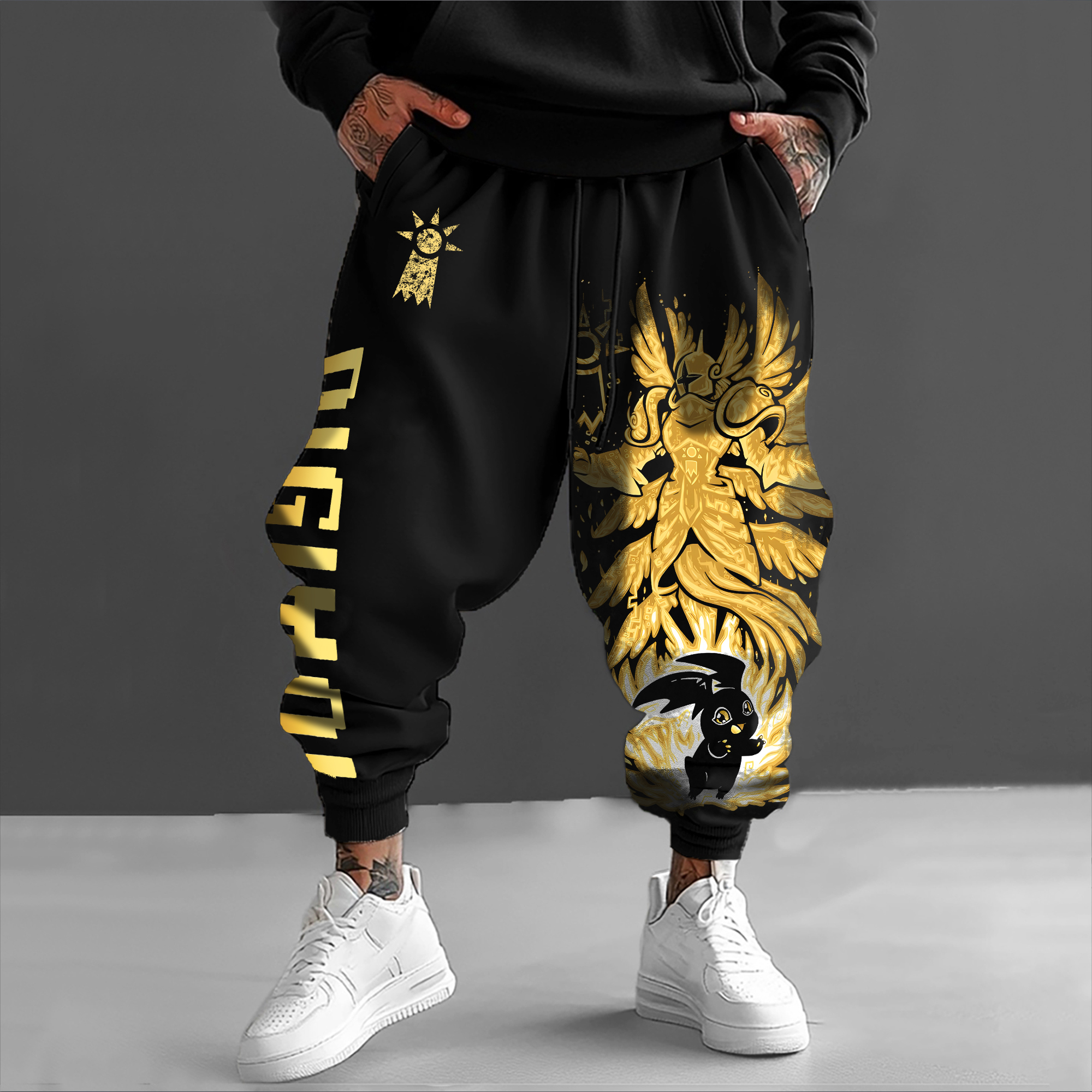 Unisex  “Digimon” Casual Anime Streetwear Pants