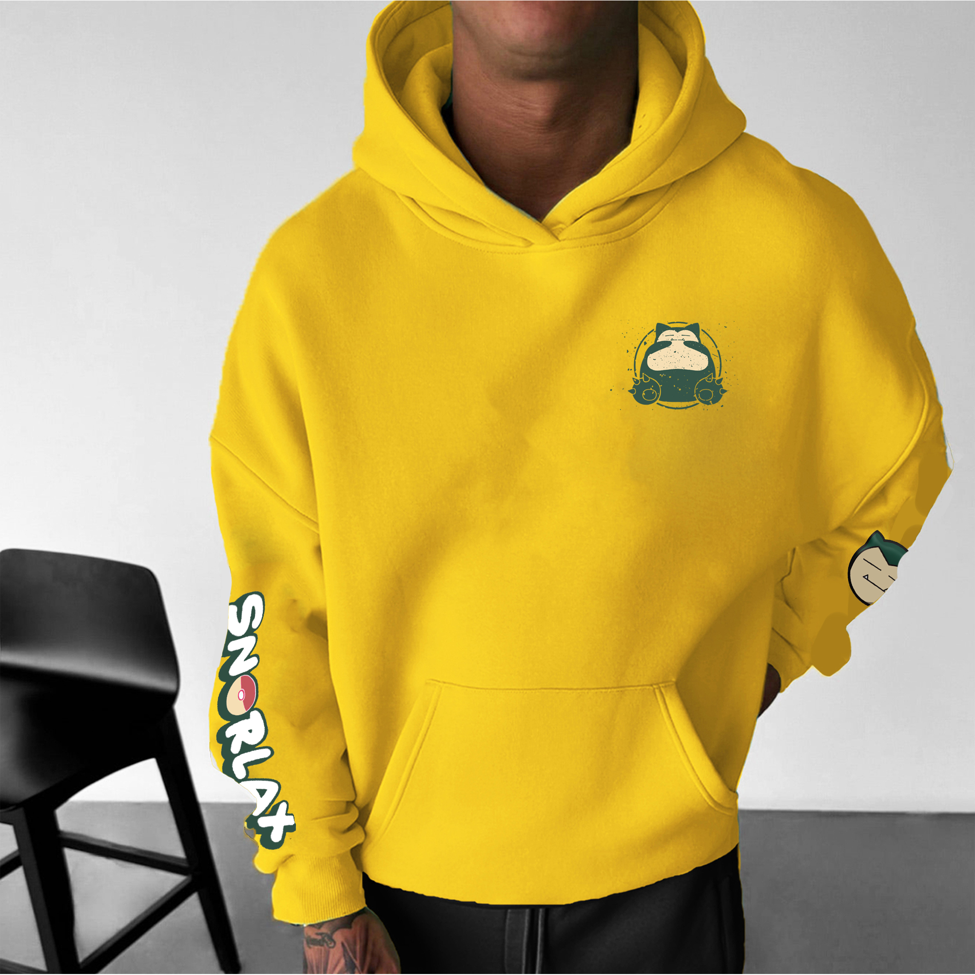 Unisex Anime Graphic Streetwear Vintage Hoodie
