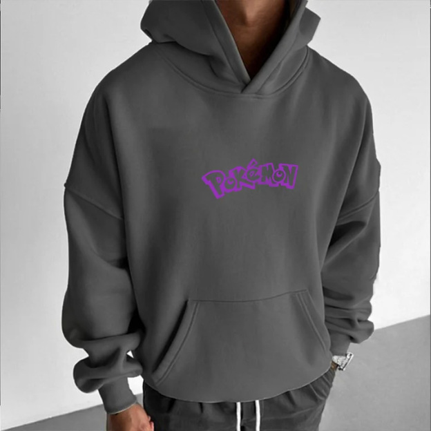Unisex Anime Graphic Streetwear Vintage Hoodie