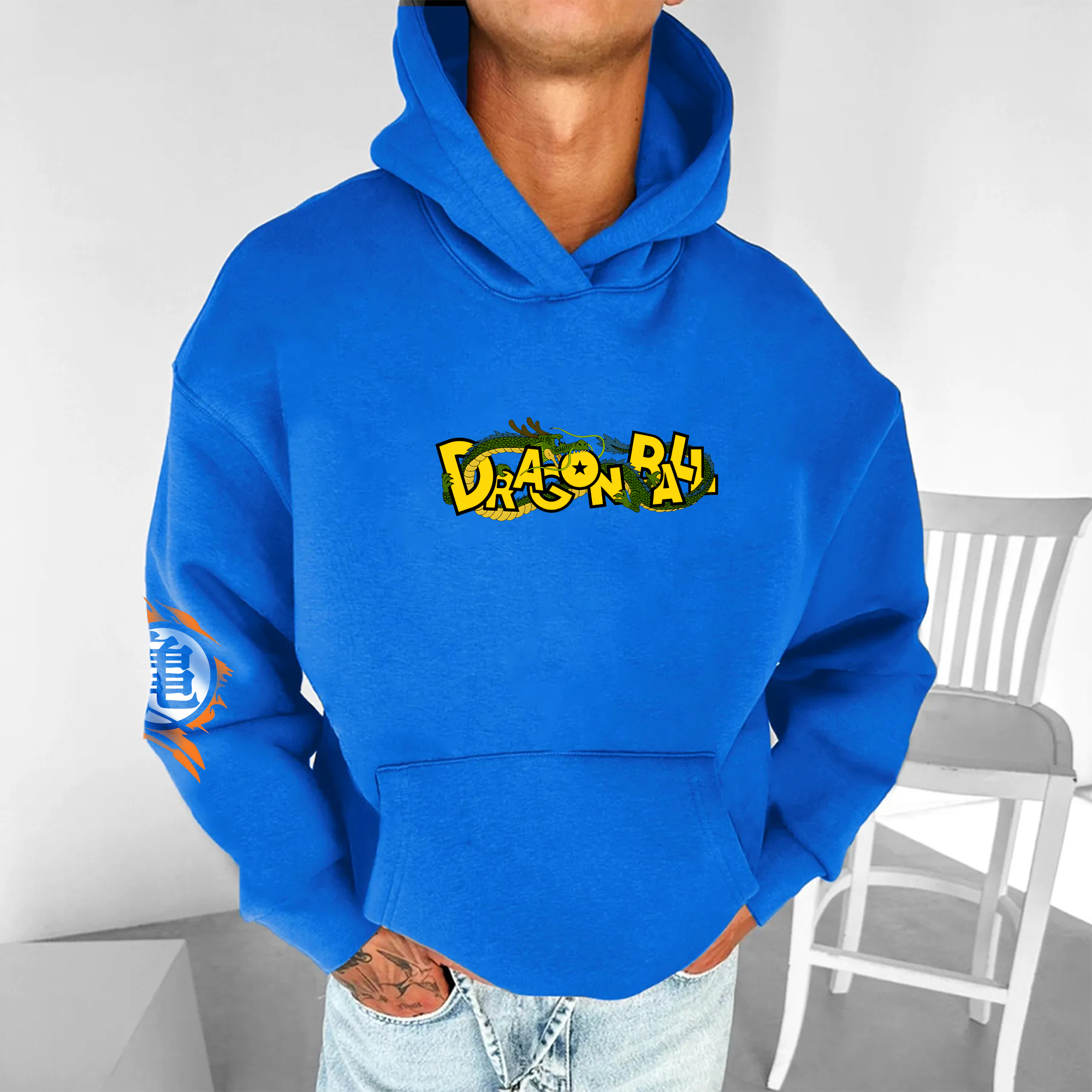 Unisex Anime Graphic Streetwear Vintage Hoodie