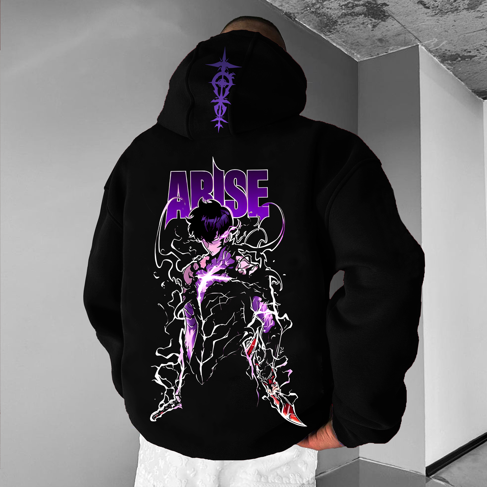 Unisex Anime Graphic Streetwear Vintage Hoodie