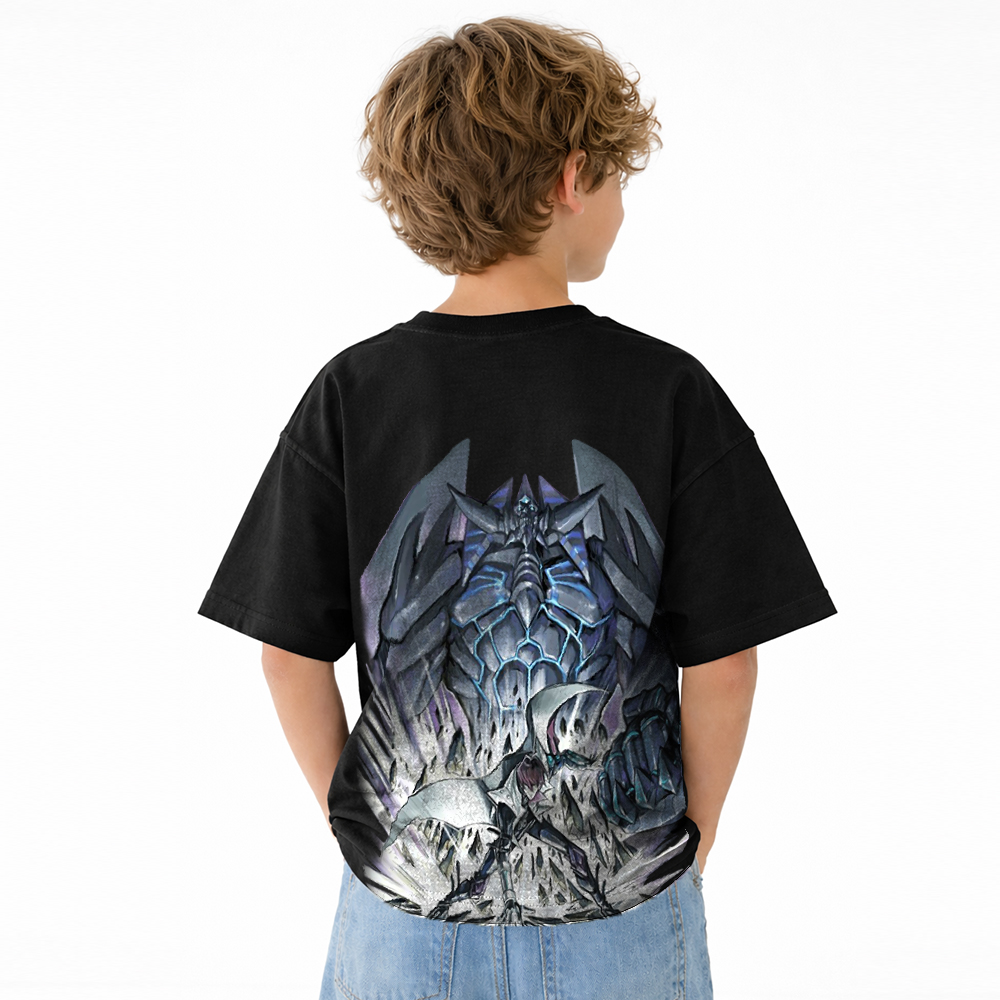 Yu-Gi-Oh! Anime Graphic T-Shirt for Kids Cartoon Print Cotton Tee