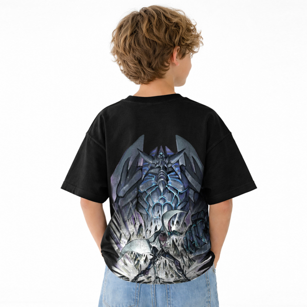 Yu-Gi-Oh! Anime Graphic T-Shirt for Kids Cartoon Print Cotton Tee