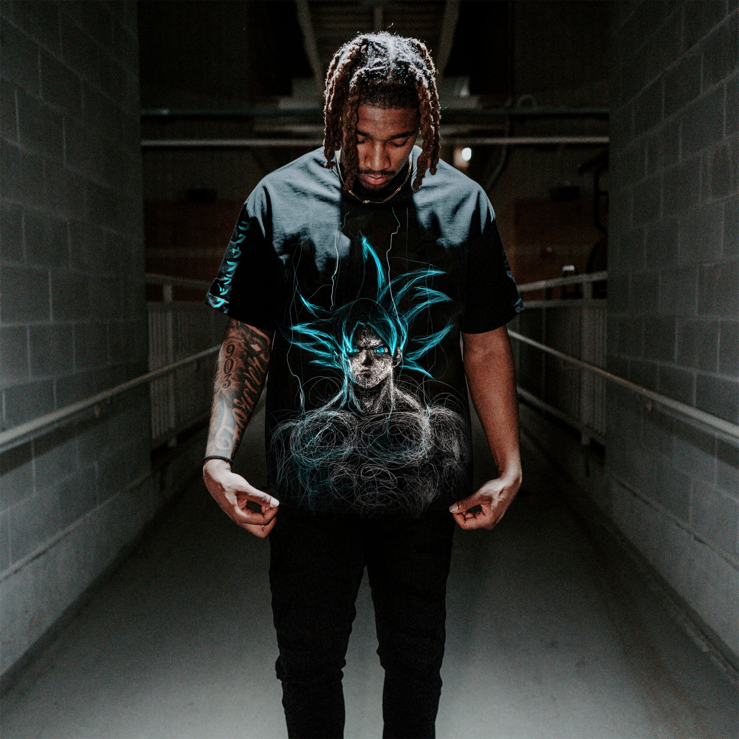 Unisex Anime Inspired Vintage T-Shirt