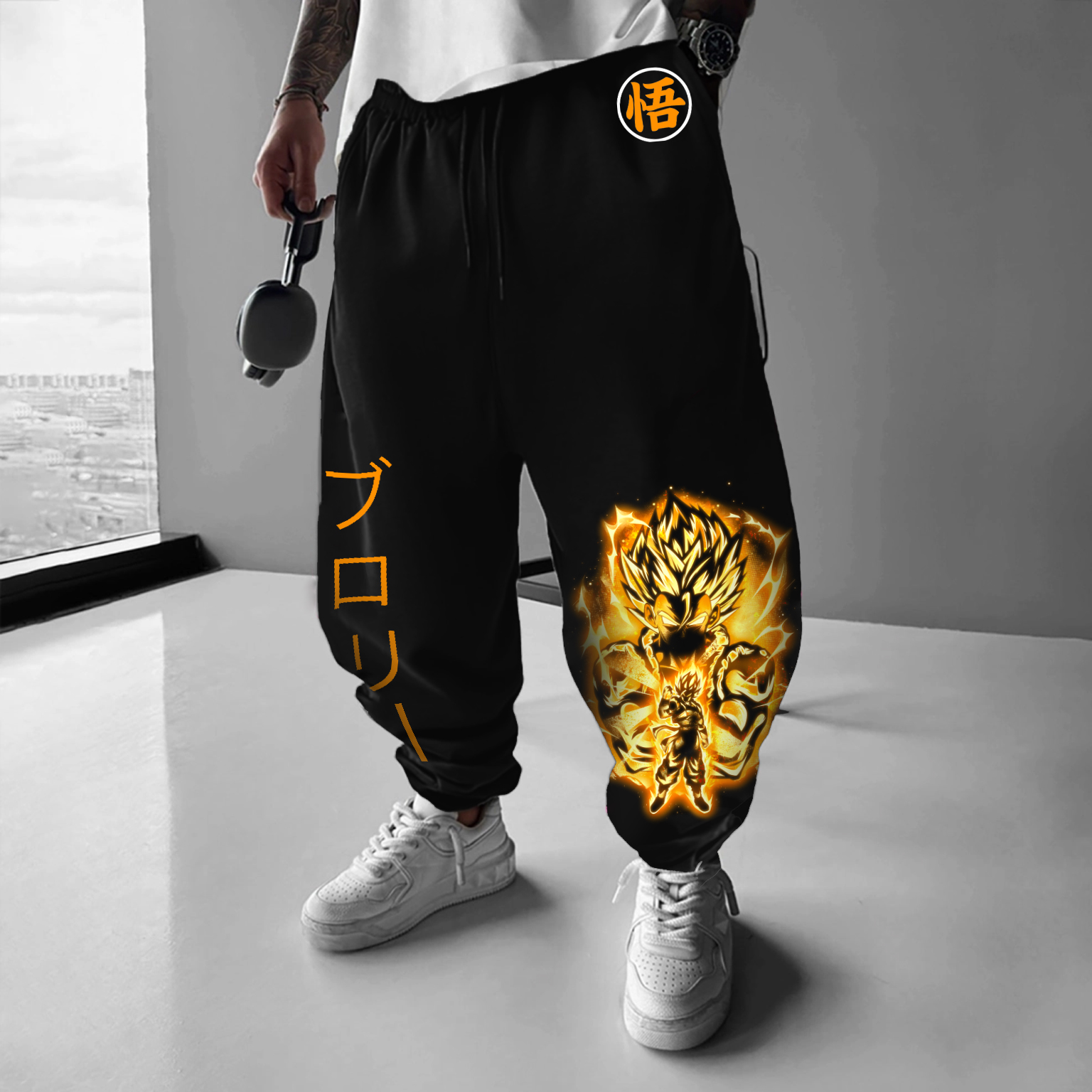 Unisex Casual Anime Streetwear Pants