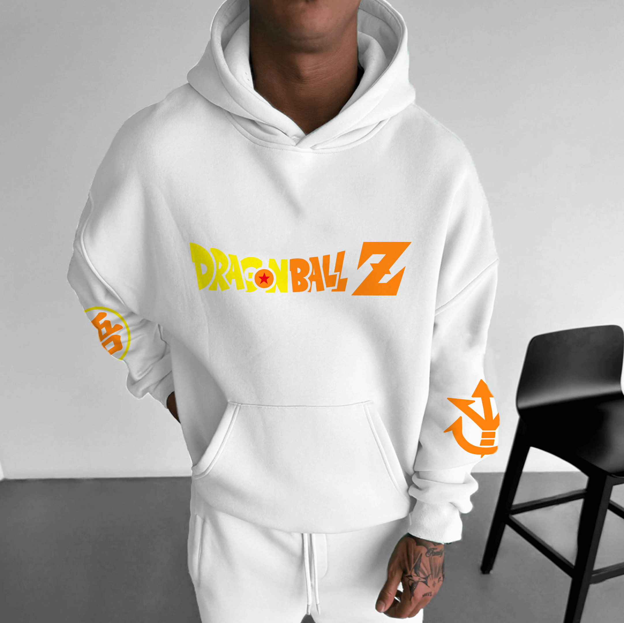 Unisex Anime Graphic Streetwear Vintage Hoodie